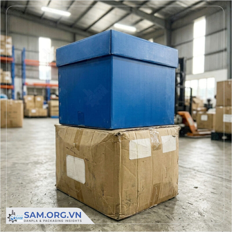 Vì sao doanh nghiệp đang thay bìa carton bằng nhựa Danpla?