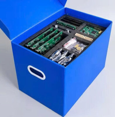 Thùng danpla và xốp Foam ESD đựng linh kiện điện tử