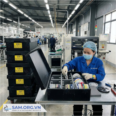 Bao bì cho linh kiện SMT