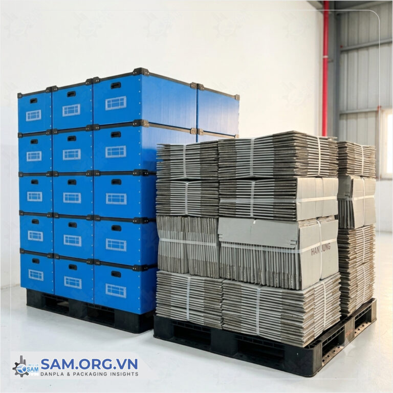 Danpla Boxes for Logistics Operations