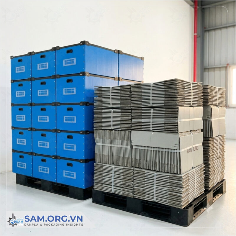 Danpla Boxes for Logistics Operations