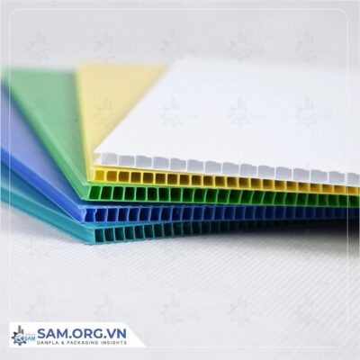 Cấu trúc sóng tổ ong của tấm nhựa Danpla: vì sao nhẹ mà chịu lực tốt?