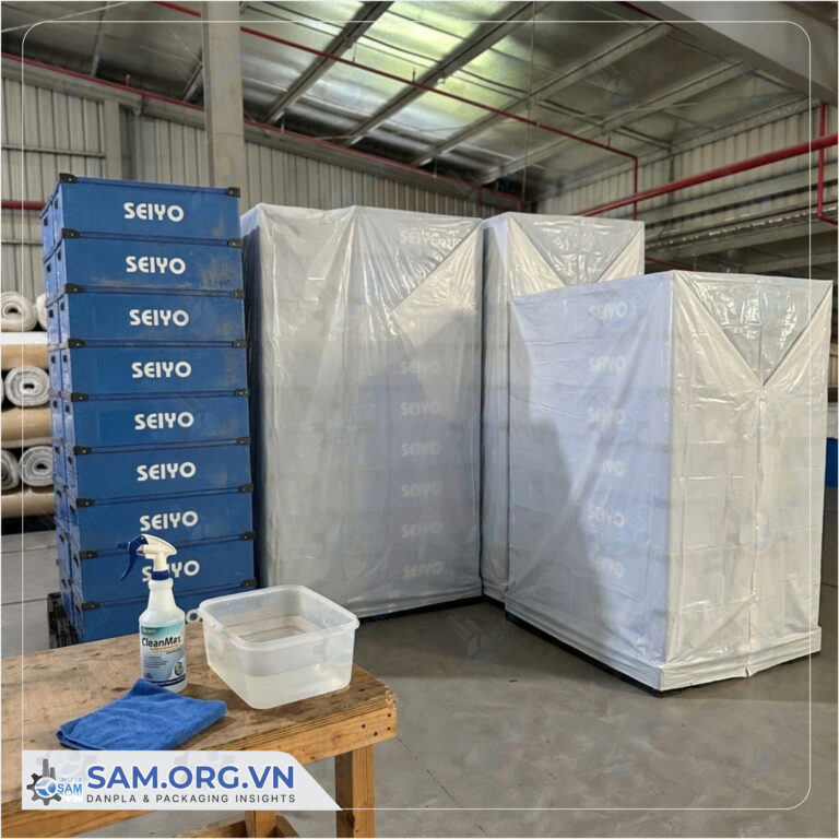 Cách vệ sinh và bảo quản thùng Danpla