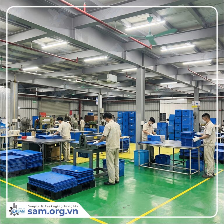 Quy trình sản xuất thùng Danpla theo yêu cầu riêng